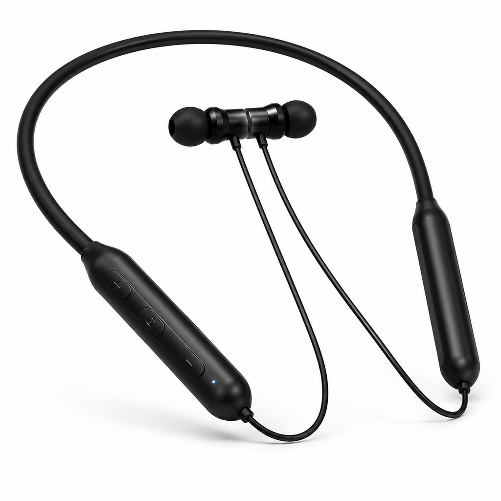 Premium Wireless Bluetooth Neckband Earphones | Deep Bass | Long Battery | Fast Charging | HD Calling