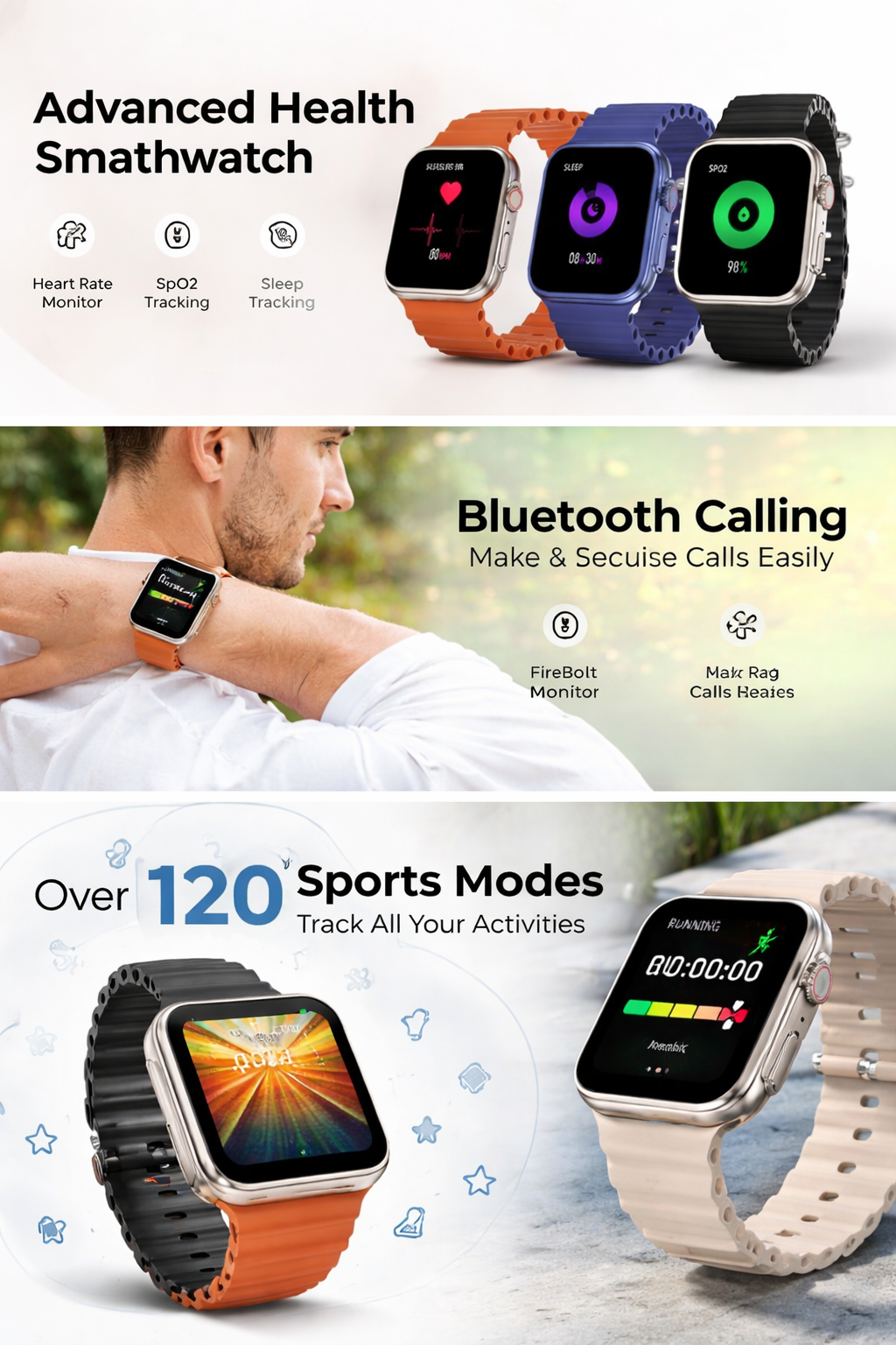 T800 Ultra Smartwatch – 1.96” HD Display, IP68 Waterproof, Wireless Charging, Multiple Sports Modes
