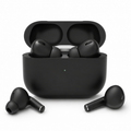Wireless Bluetooth Earbuds with Charging Case (Matte Black, Touch Control, Deep Bass)