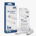 33W Fast Charging USB Type-C Data Cable | High-Speed Sync & Durable Charging Cable (1 Meter)