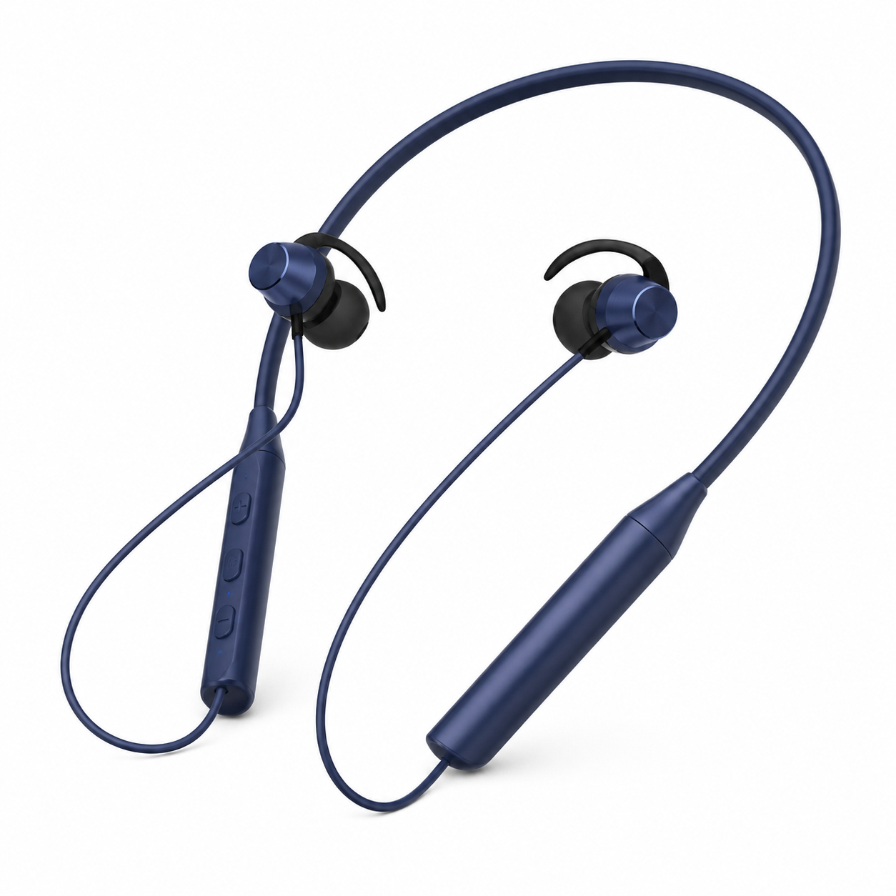 Bluetooth Neckband Wireless Headset + Free Metal Mobile Holder Stand | 320H Standby Time | HD Sound | Magnetic Earbuds | Built-in Mic