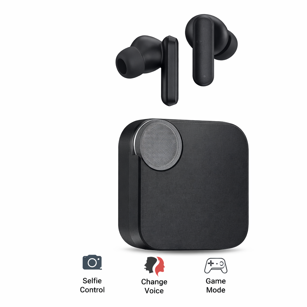 Wireless Bluetooth Earbuds with Charging Case | Touch Control | Game Mode | HD Sound