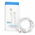 65W Fast Charging USB Type-C Data Cable High-Speed Sync & Durable Design